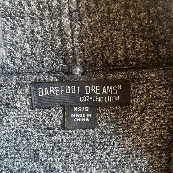 BAREFOOT DREAMS CozyChic Lite Circle Cardigan Blue - Picture 10 of 11